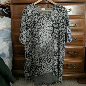 Floral Jacquard tunic